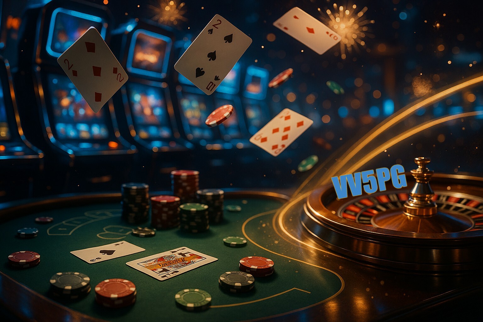 Jogos emocionantes no VV5PG