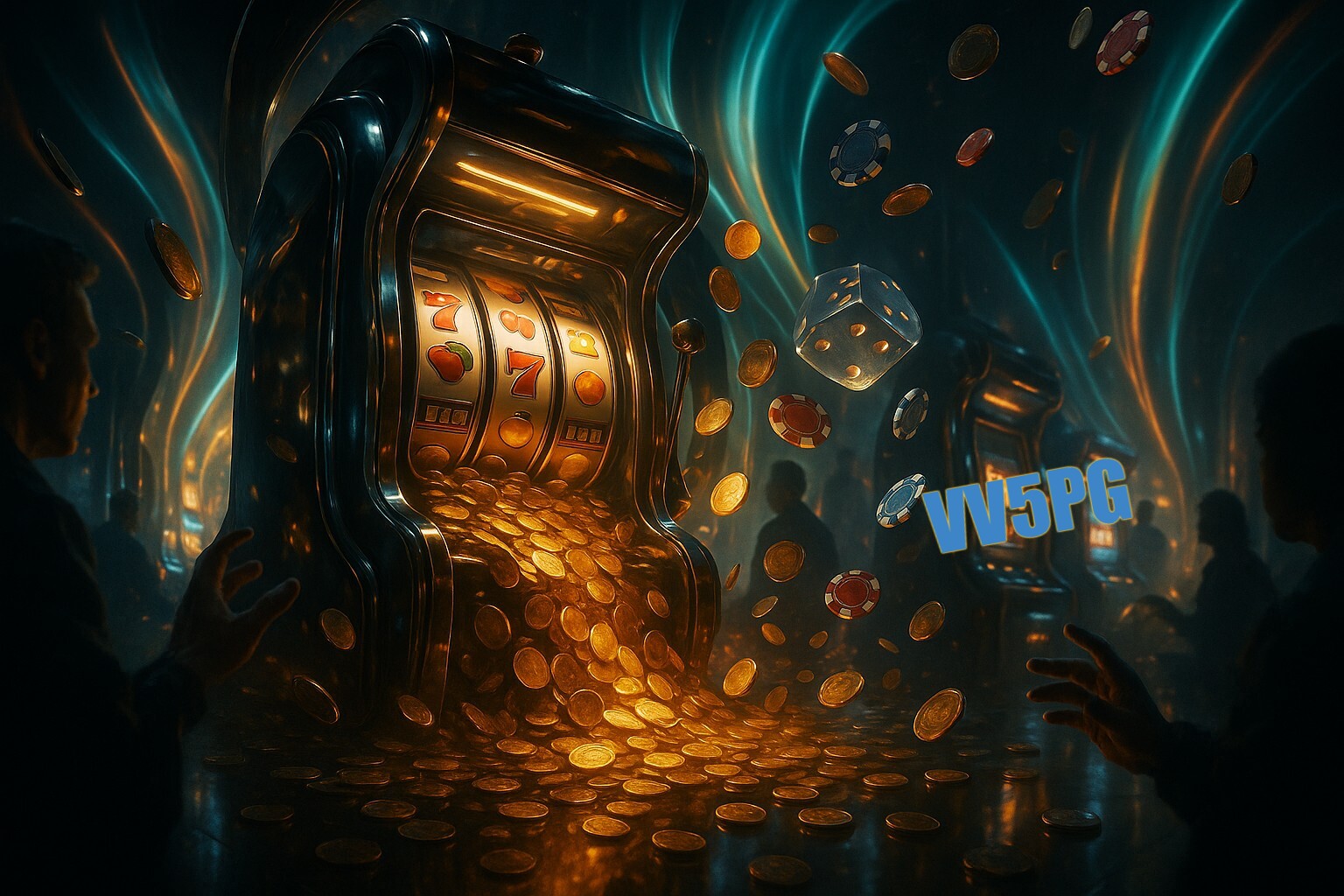 Diversos jogos de caça-níqueis